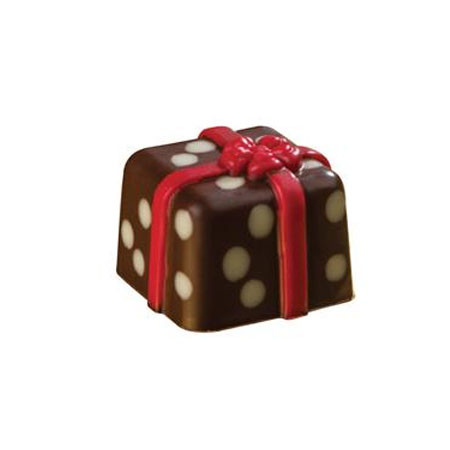 Matrite Praline Ciocolata - Matrita Policarbonat Cutiute Cadou 28 Praline Ciocolata, 2,6 x 2,6 x H 2 cm, 11 gr