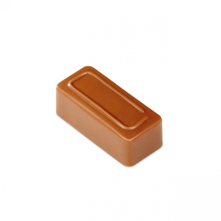 Ciocolaterie - Matrite, Ustensile - Matrita Policarbonat Gama Artisanal 21 Praline Ciocolata Dreptunghi, 3.7 x 1.6 x H 1.4 cm, 10 g