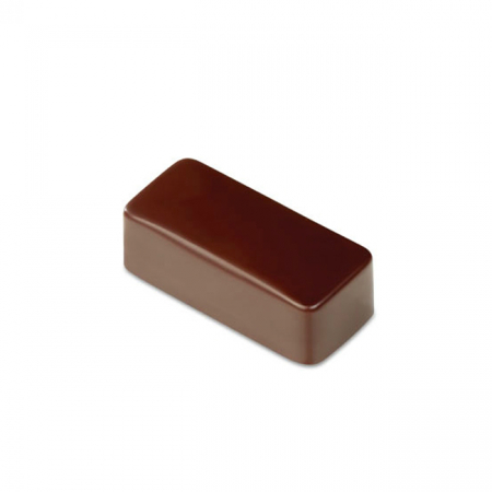 Ciocolaterie - Matrite, Ustensile - Matrita Policarbonat Gama Artisanal 21 Praline Ciocolata Dreptunghi, 3.7 x 1.6 x H 1.4 cm, 10 g