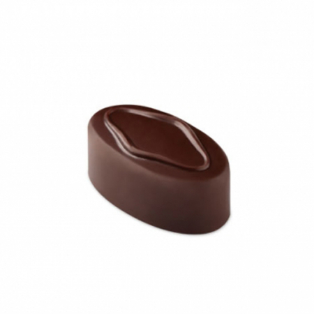 Ciocolaterie - Matrite, Ustensile - Matrita Policarbonat Gama Artisanal 21 Praline Ciocolata Ovale, 3.7 x 2.1 x H 1.4 cm, 10 g
