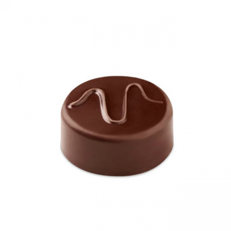 Matrite Praline Ciocolata - Matrita Policarbonat Gama Artisanal 21 Praline Ciocolata Rotunde, Ø 2,8 x H 1,4 cm, 10 g