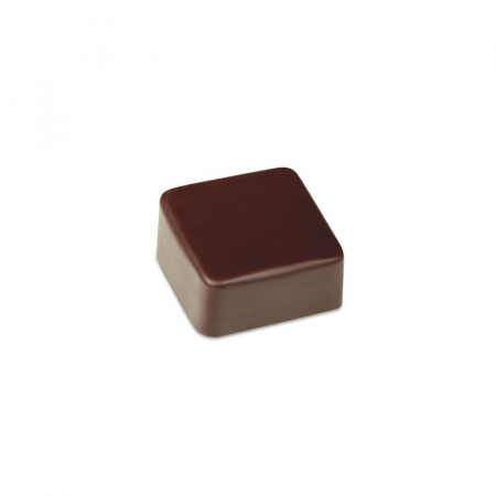 Ciocolaterie - Matrite, Ustensile - Matrita Policarbonat Gama Artisanal 28 Praline Ciocolata Patrate, 2.6 x 2.6 x h 1,4 cm, 10 g