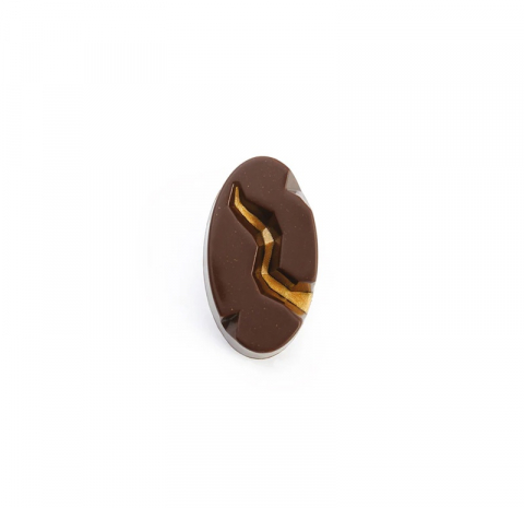 Ciocolaterie - Matrite, Ustensile - Matrita Policarbonat Gama Davide Comaschi 18 Praline Ciocolata Abyss, 4.1 x 2.4 x H 1.25 cm, 10 gr