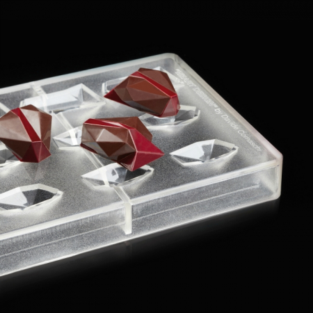 Matrita Policarbonat Gama Innovation - 15 Praline Ciocolata Heart Design, 10 g [2]