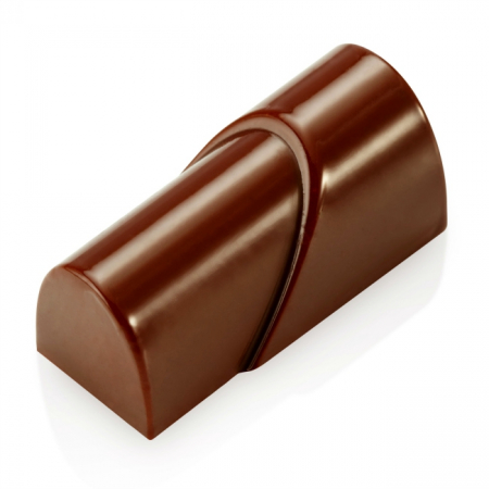 Matrite Praline Ciocolata - Matrita Policarbonat Gama Innovation 21 Praline Ciocolata, 3.7 x 1.7 x H 1.7 cm, 10 g