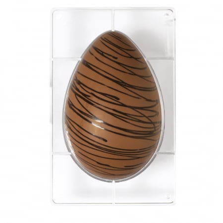 Matrite Oua Ciocolata - Matrita Policarbonat Ou Ciocolata 350 g, 1 Cavitate 16.3 x 23 cm