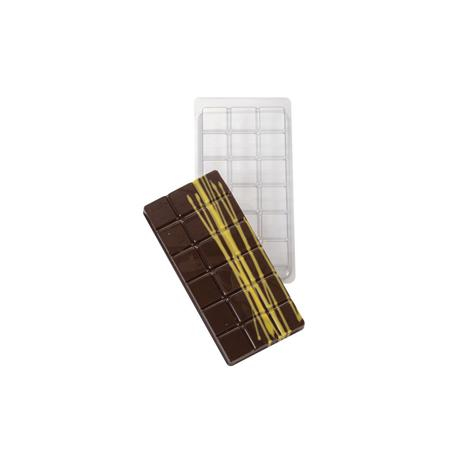 Ciocolaterie - Matrite, Ustensile - Matrite plastic Tablete ciocolata 45 g 11 x 5 cm - 5 buc