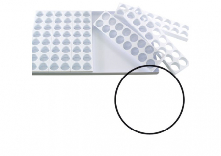 Seturi Formare Monoportii si Mignon - Mignon Rotund Ø 4.2 x H 2.5 cm - Set 6 Matrite Formare 96 Produse, Tava 60 x 40 cm