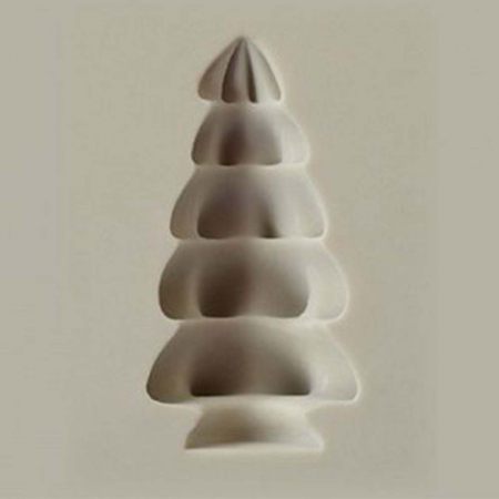 Mulaje de Sezon - Mulaj Silicon Craciun - Brad, 3 x 1.5 cm