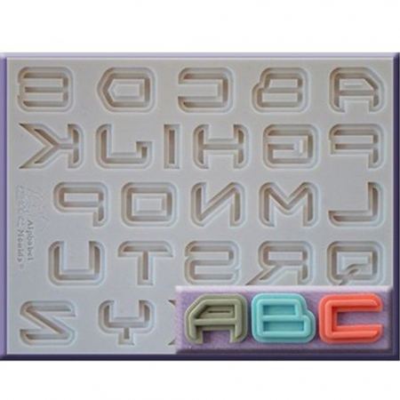 Mulaje de Silicon - Mulaj Silicon Alfabet Science Fiction H 1.9 cm
