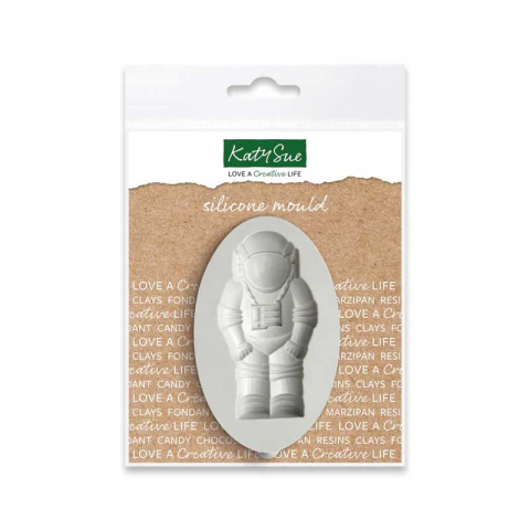 Ustensile Decorare Tort - Mulaj Silicon Astronaut, 7.2 x 3.8 cm