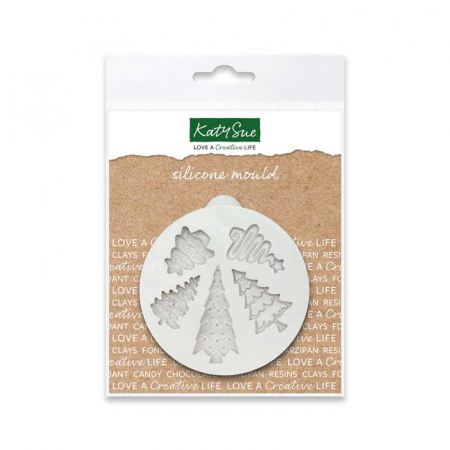 Mulaje de Sezon - Mulaj Silicon Braduti Craciun, 2.5 - 4.5 x 2 cm, 5 Decoruri