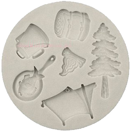 Mulaje de Silicon - Mulaj Silicon Camping, Ø 1.5 - 4 cm, 6 Subiecte