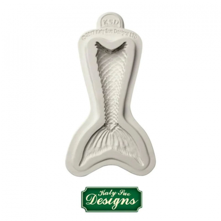 Ustensile Decorare Tort - Mulaj Silicon Coada Sirena Katy Sue 8.5 x 4.5 cm