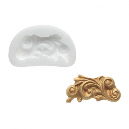 Mulaje Decor Clasic, Baroc - Mulaj Silicon Decor Baroc, 5.3 x 2.5 cm (SLK144)