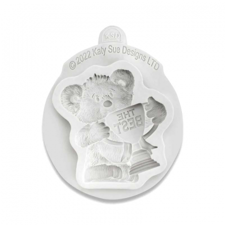 Ustensile Decorare Tort - Mulaj Silicon Decor cu Ursuletul Premiat Ø 7.5 cm 