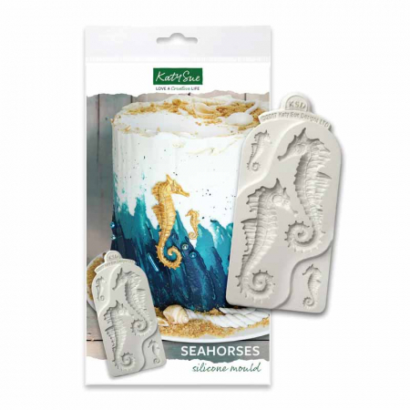 Ustensile Decorare Tort - Mulaj Silicon Decor Marin - Caluti de Mare - 4 Subiecte