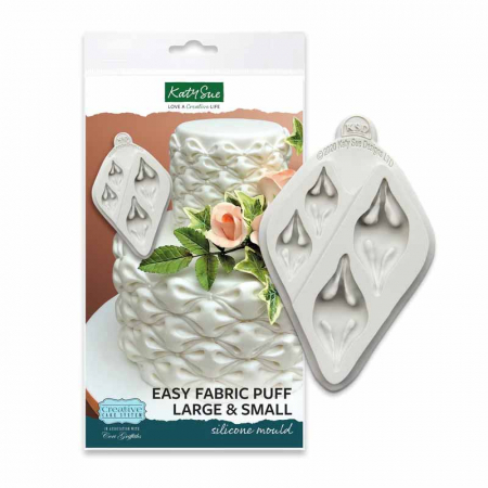 Ustensile Decorare Tort - Mulaj Silicon Decor Puff / Nori, 2 Dimensiuni 