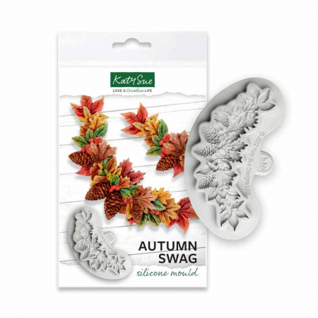 Mulaje Flori, Frunze, Fluturi - Mulaj Silicon Decoratiune Toamna - Iarna 10 x 4.8 cm