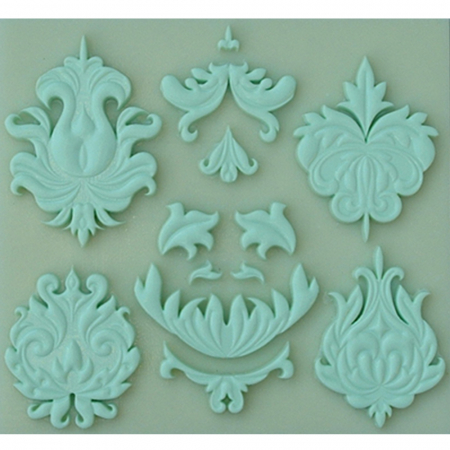 Mulaj Silicon Decoruri Baroc Ø 4 - 6 cm [2]