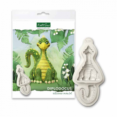 Ustensile Decorare Tort - Mulaj Silicon Dinozaur Diplodocus 3D