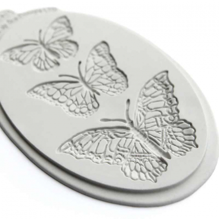 Mulaje Flori, Frunze, Fluturi - Mulaj Silicon Fluturi Eleganti 5.4 - 6 - 8.5 x 3.4 - 4 - 5 cm