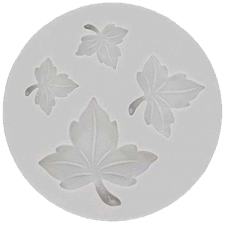 Mulaje de Silicon - Mulaj Silicon Frunze Artar Ø 1 - 3 cm, 4 Subiecte