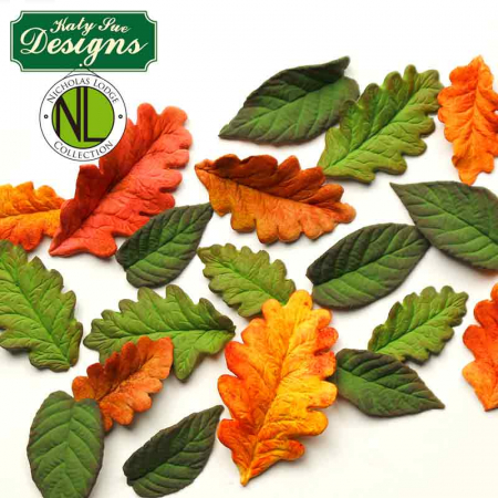 Mulaj Silicon Frunze Stejar si Frunze Mure 5 Subiecte 5.8 - 3.5 x 3.2 - 2 cm [2]