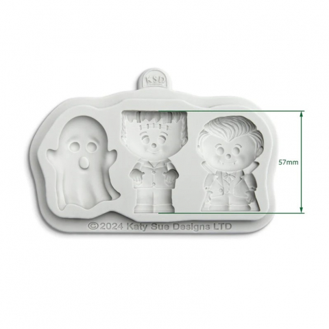 Mulaj Silicon Halloween, 3 Subiecte Ø 5.2 - 5.7 cm [2]