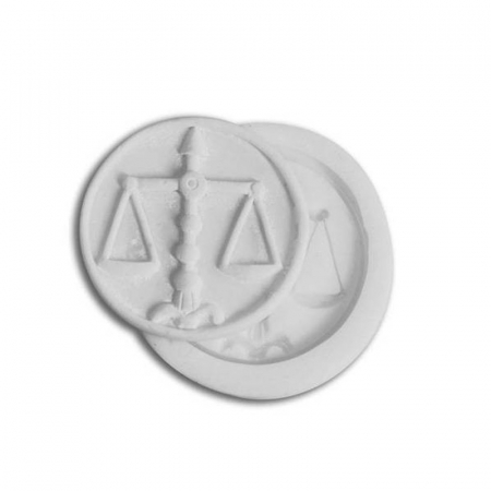 Ustensile Decorare Tort - Mulaj Silicon Horoscop Balanta, Ø 3.8 cm (SLK154)