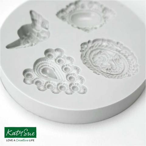 Mulaj Silicon Medalioane / Brose Clasice Ø 3 cm [3]