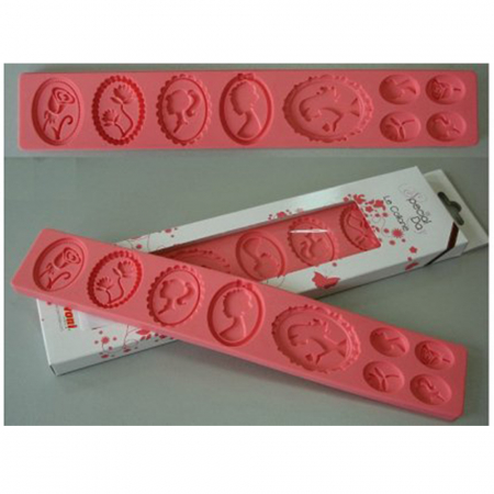 Mulaje Decor Clasic, Baroc - Mulaj Silicon Medalioane Clasice Ø 5.8 - 2.2 cm