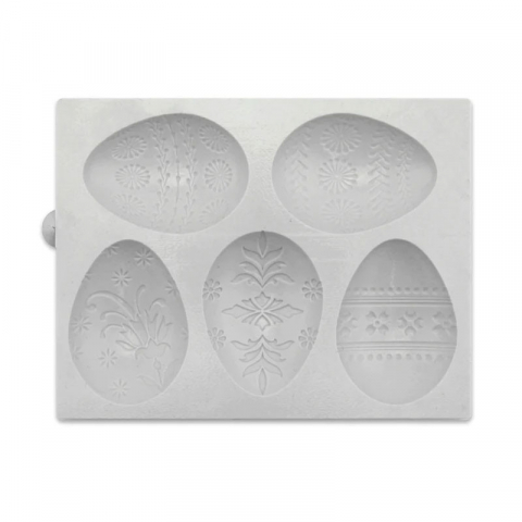 Mulaj Silicon Oua Decorate Paste, 3.5 x 4.8 cm, 5 Subiecte [2]