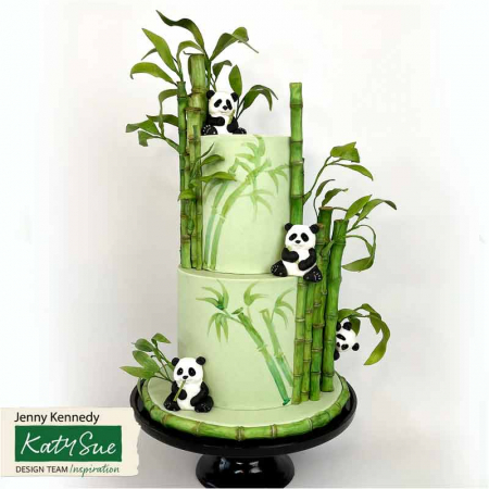 Mulaj Silicon Panda si Bambus Katy Sue 6.3 x 5.9 x 1.5 cm [2]