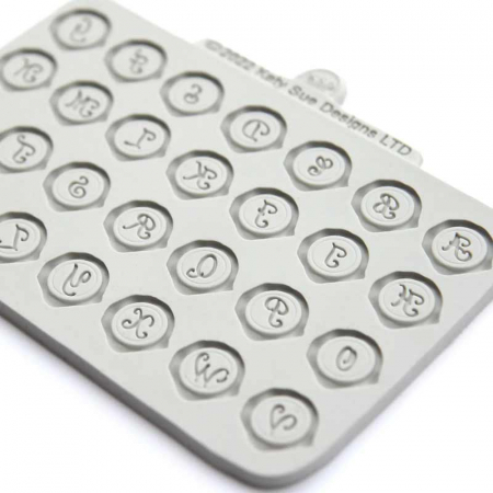 Ustensile Decorare Tort - Mulaj Silicon Sigiliu Ceara 2.2 x 2 cm, 28 cavitati - modele