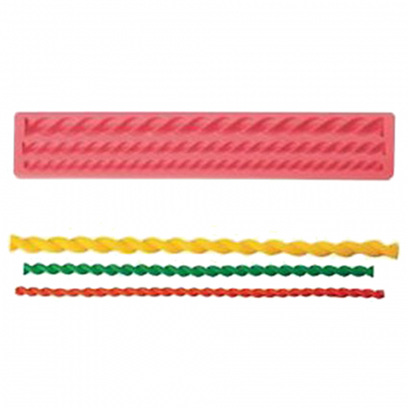 Mulaje Siraguri, Borduri - Mulaj Silicon Snururi Rasucite, L 28.5 cm
