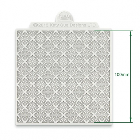 Forme de Silicon Cofetarie - Mulaj Silicon Textura Tricotaj Model 3, 10 x 10 cm