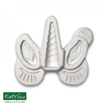 Ustensile Decorare Tort - Mulaj Silicon Unicorn Fashion Katy Sue, 2 Decoruri