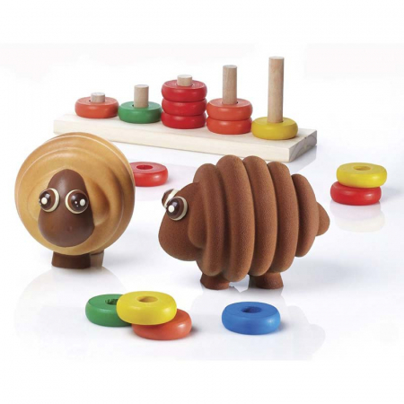 Ciocolaterie - Matrite, Ustensile - Oite 3D, 2 Dimensiuni, Set Matrite Plastic 2 Subiecte Ciocolata