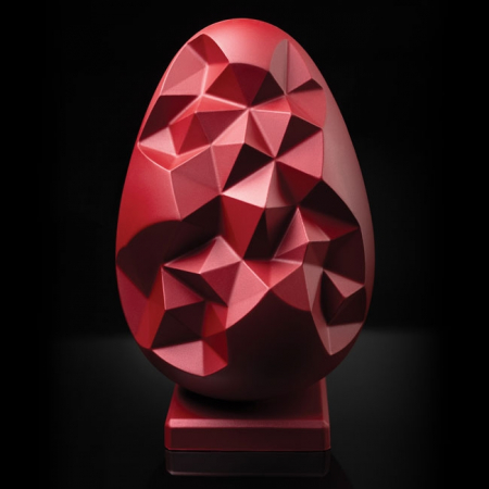 Matrite Oua Ciocolata - Ou Paste 3D Picasso Ø 14 x h 21.5 cm - Kit Matrite Plastic 2 Subiecte