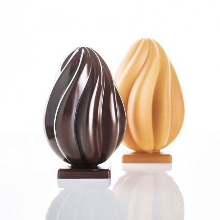 Ciocolaterie - Matrite, Ustensile - Ou Paste Helical Ø 14 x H 21.8 cm, Set Matrite Plastic 2 Subiecte Ciocolata