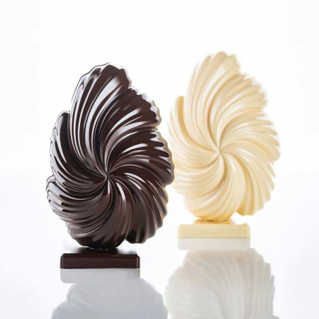 Matrite Decoruri, Figurine 3D Ciocolata - Ou Paste Zefiro Ø 13.8 x H 21.5 cm, Set Matrite Plastic 2 Subiecte Ciocolata