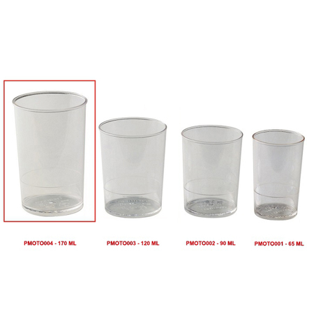 Pahare Classic 170 ml, Ø 6 x H 9 cm, Set 100 Buc [2]