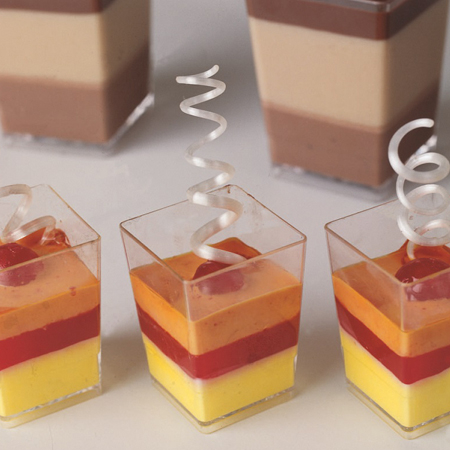 Pahare Cube 120 ml, 5 x 5 x H 7 cm, Set 100 Buc [3]