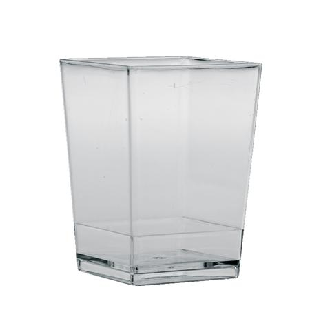 Accesorii Tort, Candy Bar, Bufet - Pahare Cube 175 ml, 5.5 x 5.5 x H 8 cm, Set 100 Buc