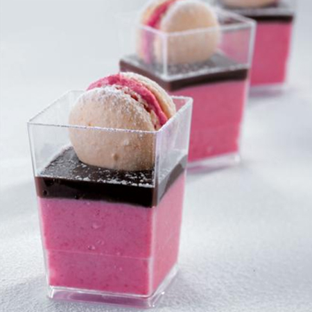 Pahare Cube 175 ml, 5.5 x 5.5 x H 8 cm, Set 100 Buc [3]