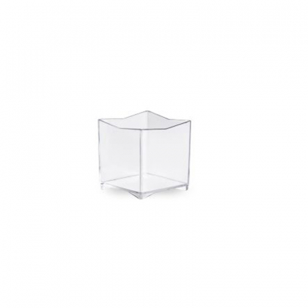 Accesorii Tort, Candy Bar, Bufet - Pahare Kubo Mini 60 ml, 4.2 x 4.2 x H 4.5, Set 25 buc