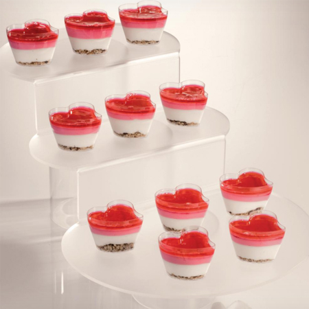 Pahare Love 100 ml, 7.3 x 6.4 x H 5.2 cm, Set 100 Buc [2]