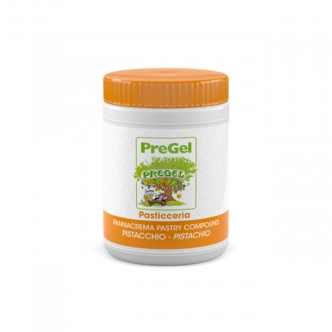 Paste Concentrate Aromatizante - Pasta Aromatizare Cofetarie Pannacrema Fistic PreGel, 1.1 kg