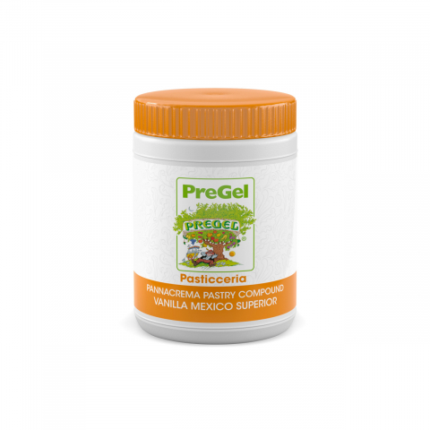Paste Concentrate Aromatizante - Pasta Aromatizare Cofetarie Pannacrema Vanilie Mexic Superior PreGel, 1.3 kg